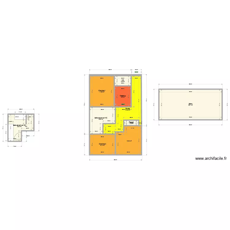 Surface . Plan de Surface . Plan de