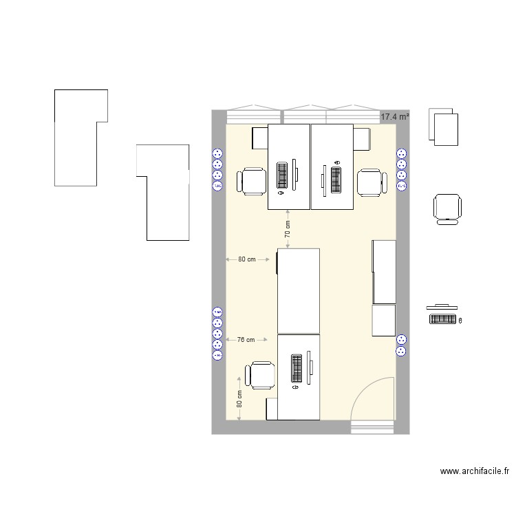 UCAIM aménagement . Plan de 0 pièce et 0 m2