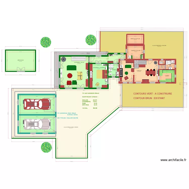 PLAN DU DIMANCHE 3. Plan de 