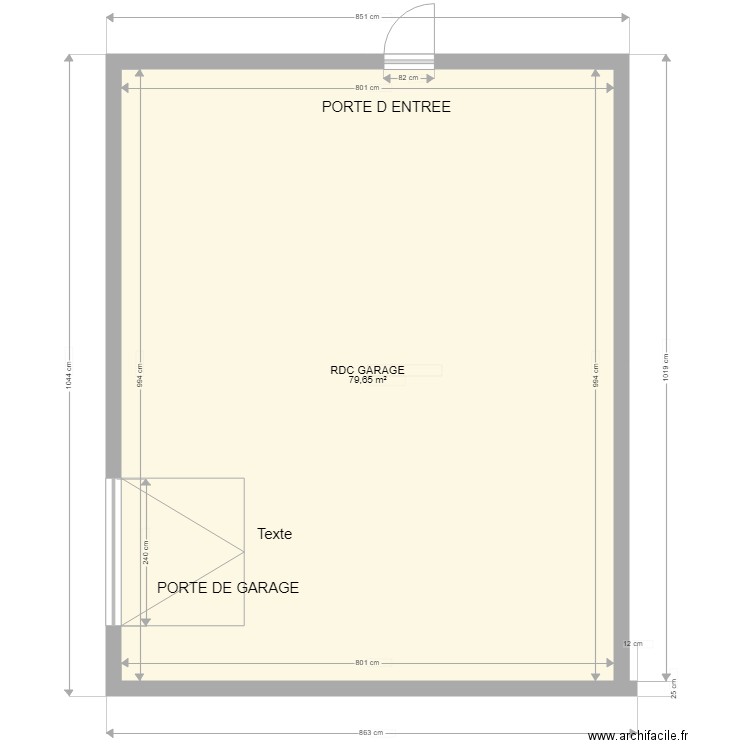 Cussinel plan de coupe SOUS SOL. Plan de 0 pièce et 0 m2