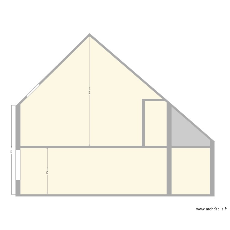 Coupe AB MODIFIEE. Plan de 0 pièce et 0 m2