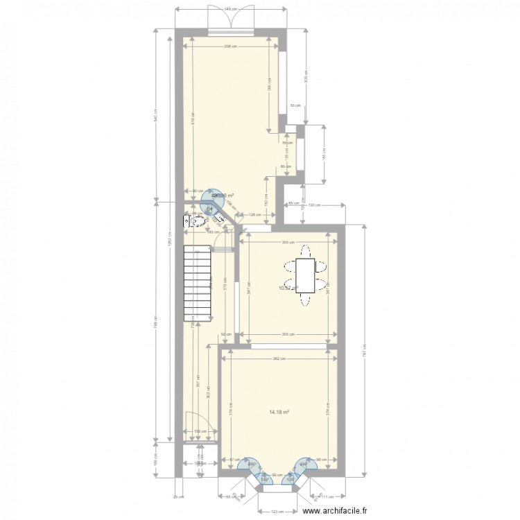 Plan Original Amenagement. Plan de 0 pièce et 0 m2