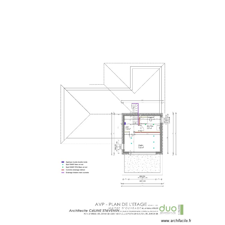 KLIBER ETAGE. Plan de 0 pièce et 0 m2