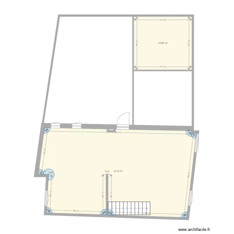appartement 1 er étage ext. Plan de appartement 1 er étage ext. Plan de
