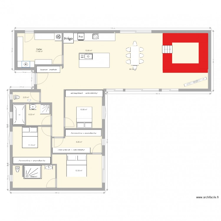 2017 beka211111111111 bis. Plan de 0 pièce et 0 m2