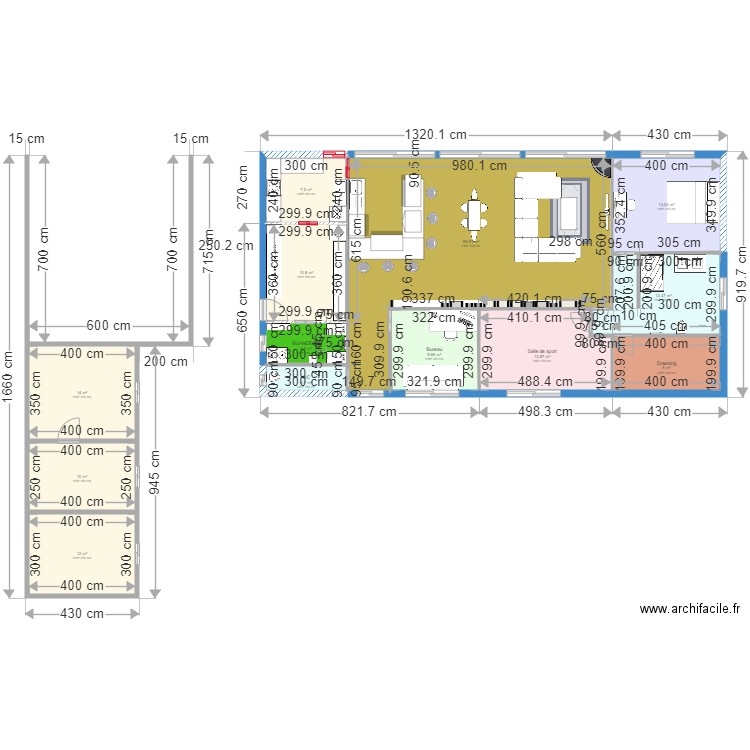 Maison bois. Plan de 0 pièce et 0 m2