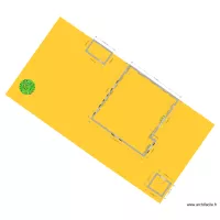 plan de masse maison 13 impasse des oiseaux existant