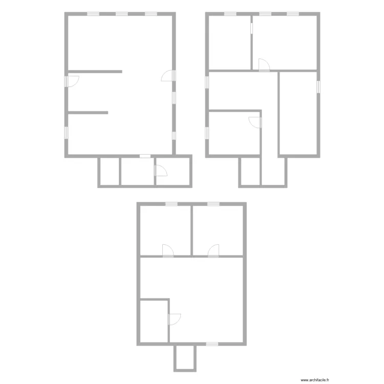 DONNARD SCHERWILLER. Plan de 