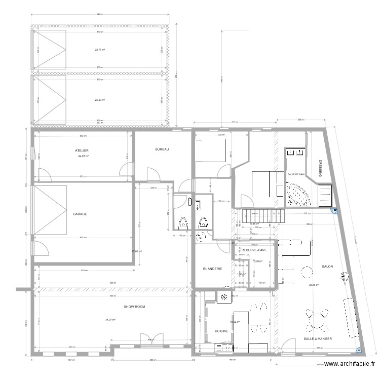 maison La Chapelle Chaussée limite propriété 1. Plan de 0 pièce et 0 m2