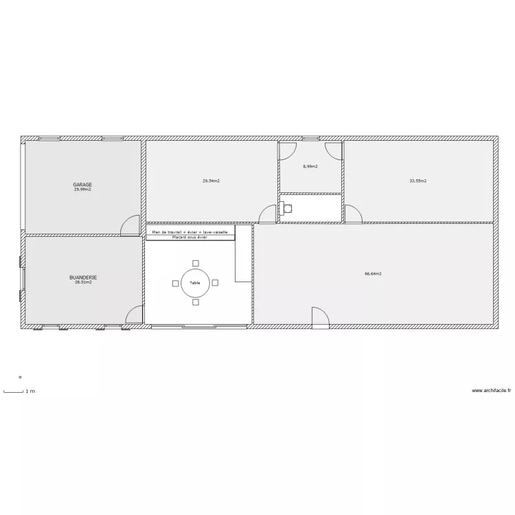 Maison de campagne. Plan de Maison de campagne. Plan de