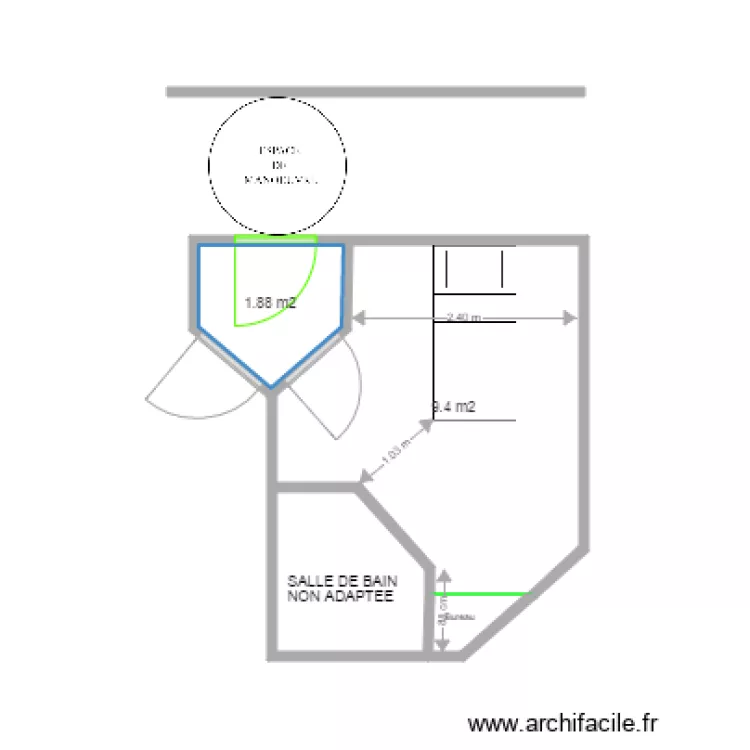 HOTEL NOCTUEL CH9 PROJET. Plan de 