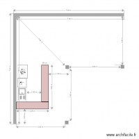 piscine pool bar en L 1807