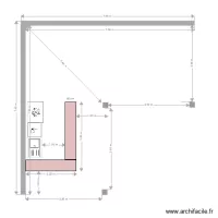 piscine pool bar en L 1807