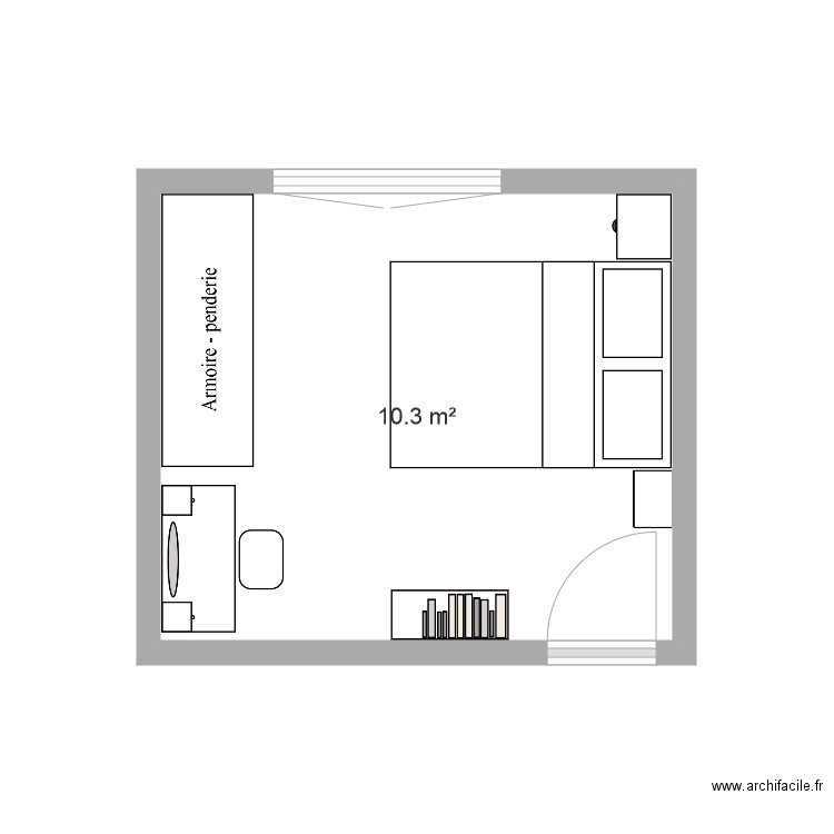 chambre erwan. Plan de 0 pièce et 0 m2