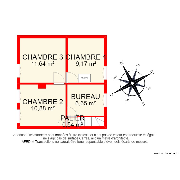 BI 13187 - . Plan de 31 pièces et 215 m2