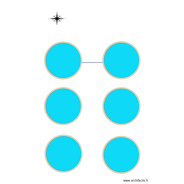 Aqua. Plan de 0 pièce et 0 m2