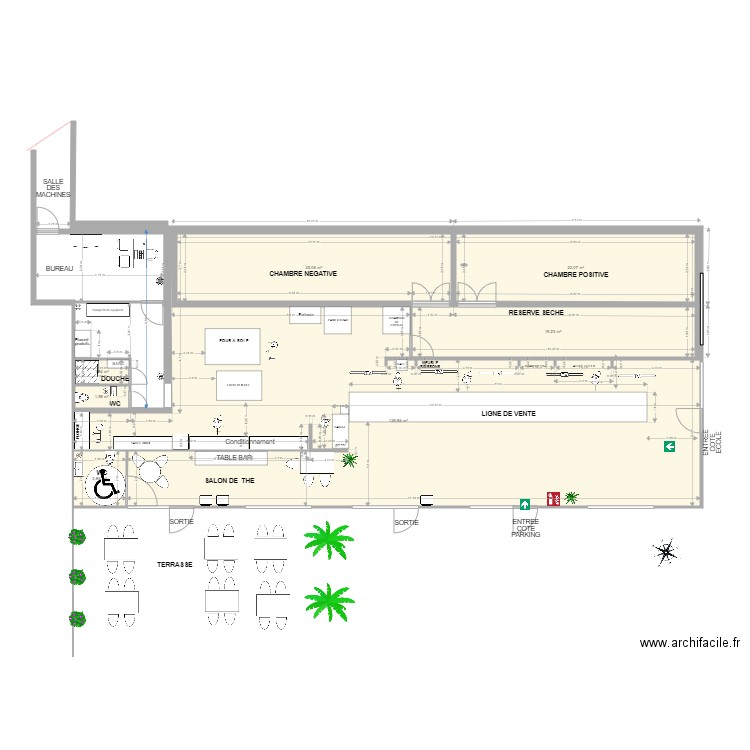 BOUL5. Plan de 7 pièces et 204 m2