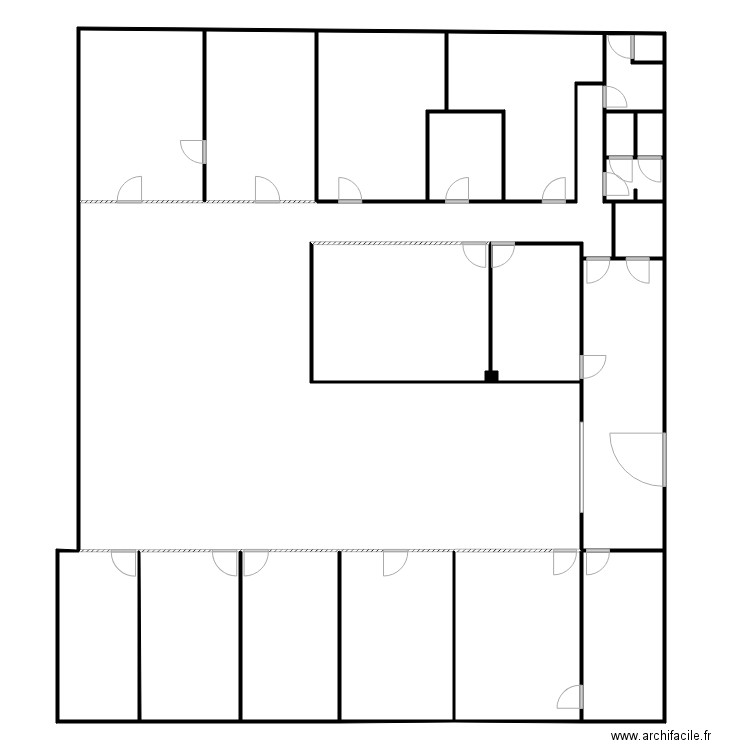 awans sans meubles. Plan de 0 pièce et 0 m2