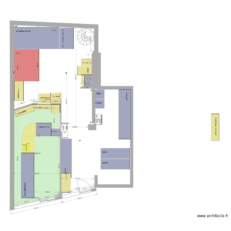 garlan 452. Plan de 0 pièce et 0 m2