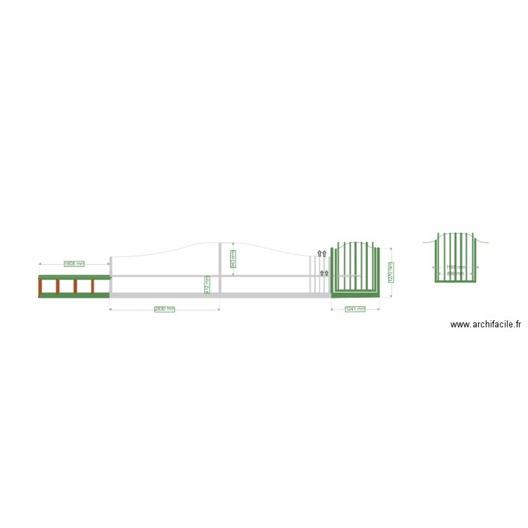 portail fer forgé 4. Plan de 0 pièce et 0 m2