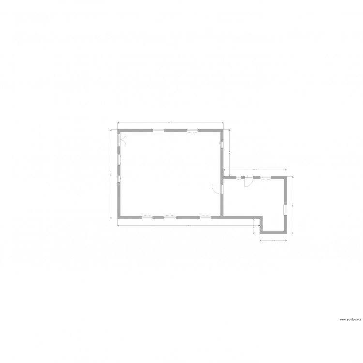 Peinture Gîtes Aléria exterieur. Plan de 0 pièce et 0 m2