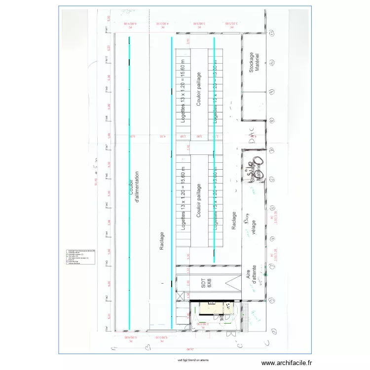 la fontanette. Plan de la fontanette. Plan de