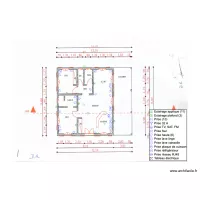 Plan villa TSTP P&eacute;rrin