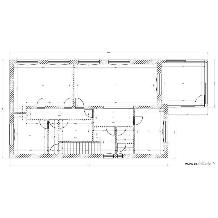 MANDLER ETAGE. Plan de 