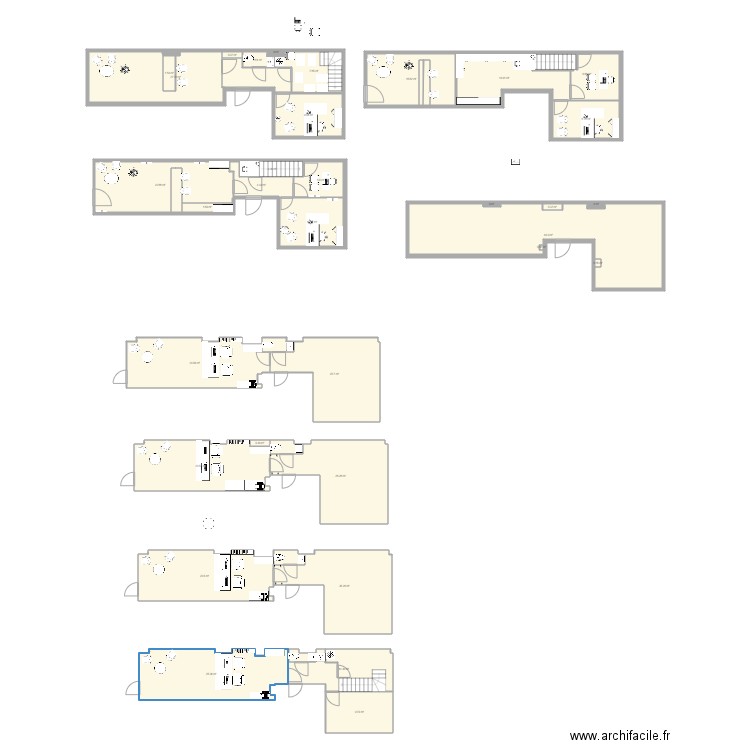 local VT. Plan de 0 pièce et 0 m2