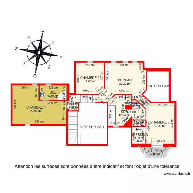 BI 6552 ETAGE ouafae . Plan de 
