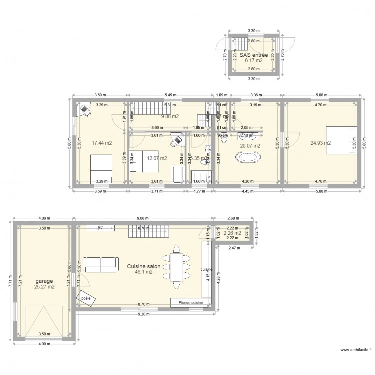 plan. Plan de 0 pièce et 0 m2