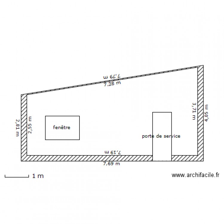 garage profile 1. Plan de 0 pièce et 0 m2