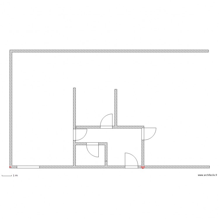 Habitation Benoît. Plan de 0 pièce et 0 m2