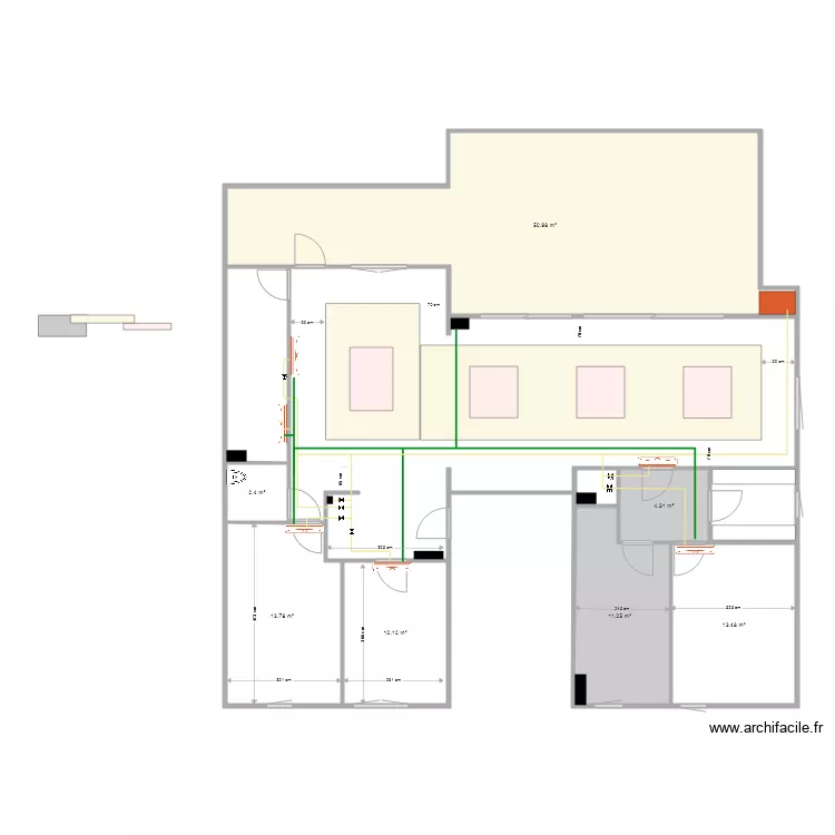 Faux plafonds 1. Plan de Faux plafonds 1. Plan de