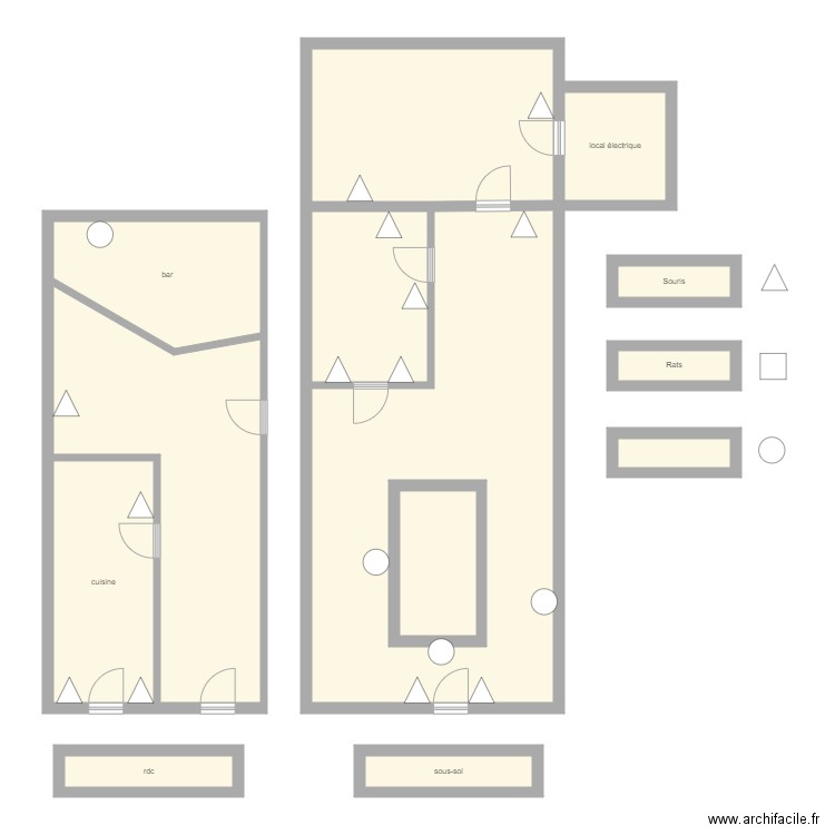 an der brauerei. Plan de 13 pièces et 157 m2