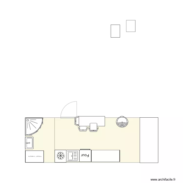 tiny house version 2. Plan de 