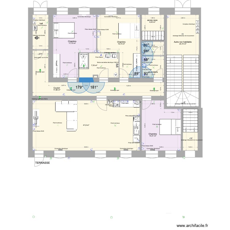 RDC BOULAY ELEC. Plan de 0 pièce et 0 m2