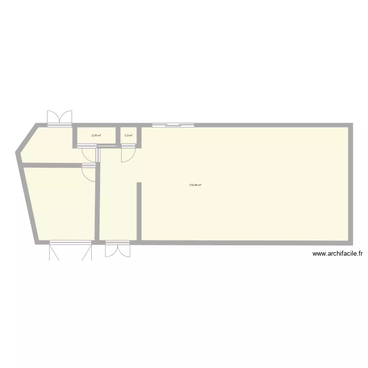 LONGERE GROIX 1. Plan de 