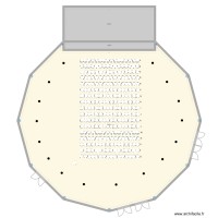 Grande salle avec chaises X 250