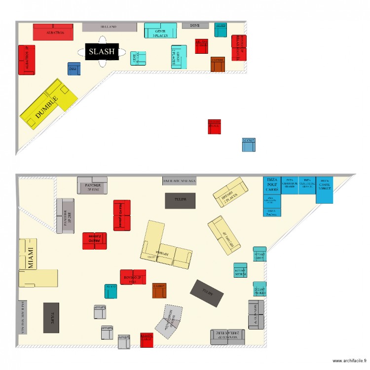 LA ROCHE 2023. Plan de 0 pièce et 0 m2