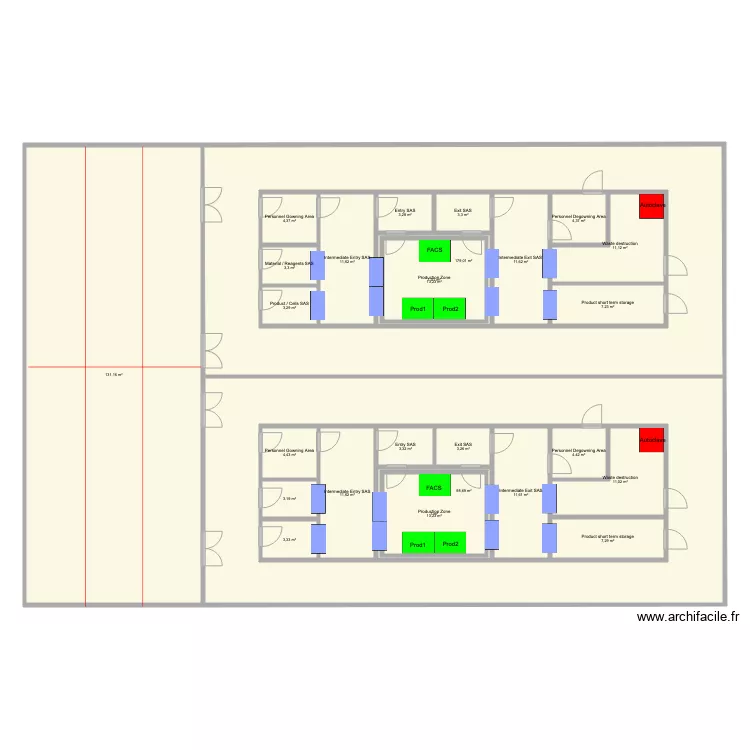 Production stream modif CJA. Plan de 
