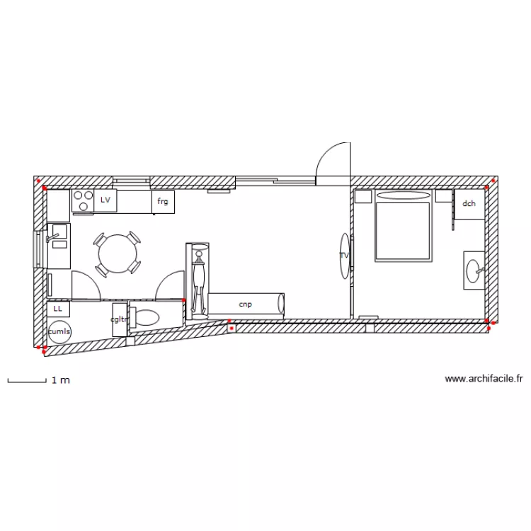 GARAGE 1. Plan de GARAGE 1. Plan de