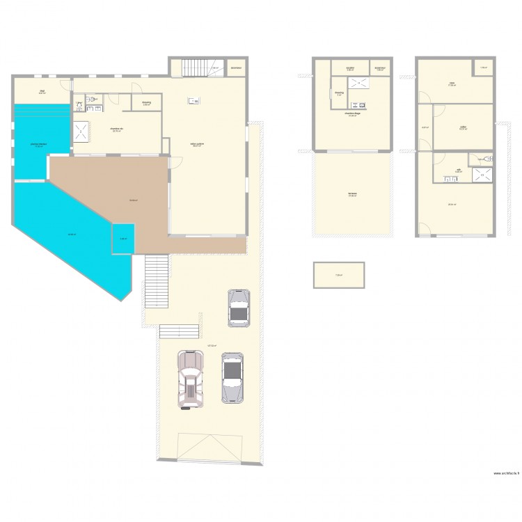 issambre dimension . Plan de 0 pièce et 0 m2
