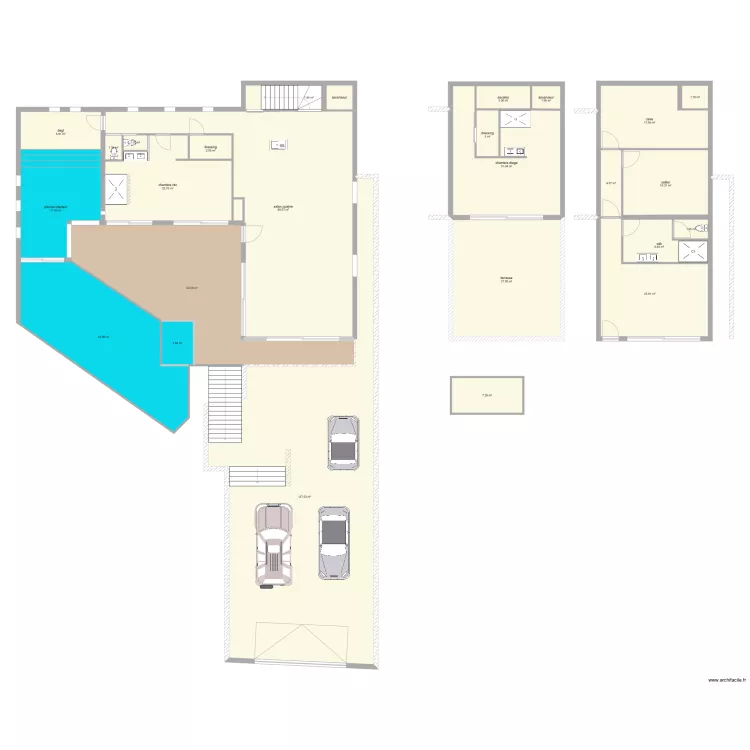 issambre dimension . Plan de 