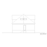 Maison - façade latérale droite