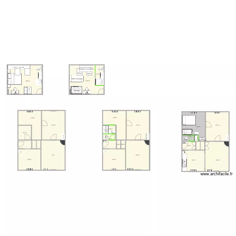 LE GUEN Av Foch. Plan de 