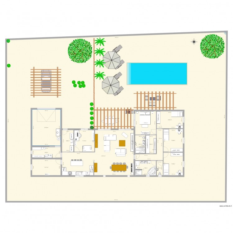 Mazeau 1 bis bis. Plan de 0 pièce et 0 m2