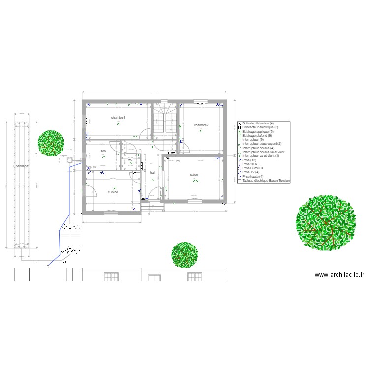 ROUZIERE Michel 2. Plan de 0 pièce et 0 m2