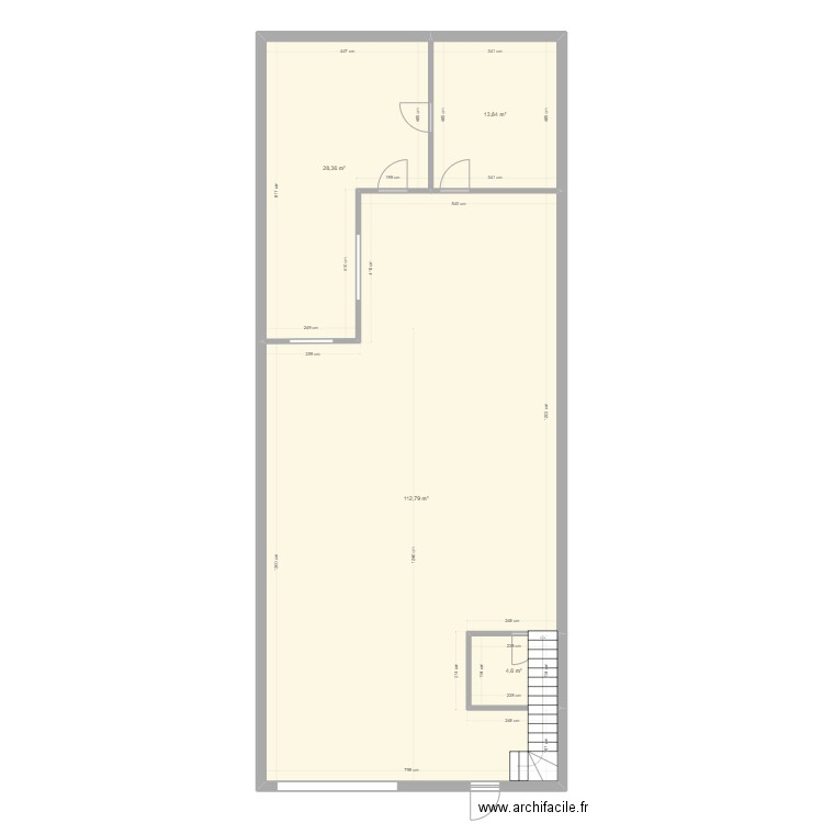 RDC - Dépot 1. Plan de 0 pièce et 0 m2