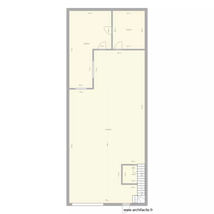 RDC - D&eacute;pot 1. Plan de 